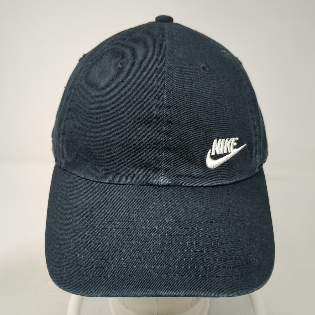 Nike Baseball Cap Black One Size Slideback Heritage86 Embroidered Logo Hat