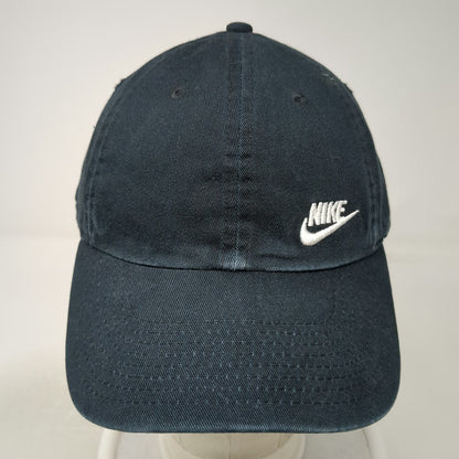 Nike Baseball Cap Black One Size Slideback Heritage86 Embroidered Logo Hat