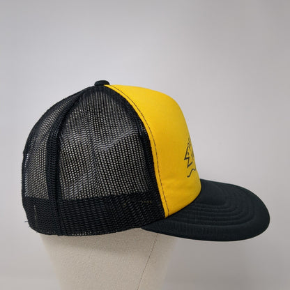 Peacock's Yukon Camps Snapback Trucker Hat Multi One Size Mesh Back