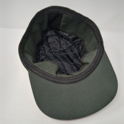 Unbranded Fitted Cadet Army Cap Hat Green One Size Solid Blank Outdoor