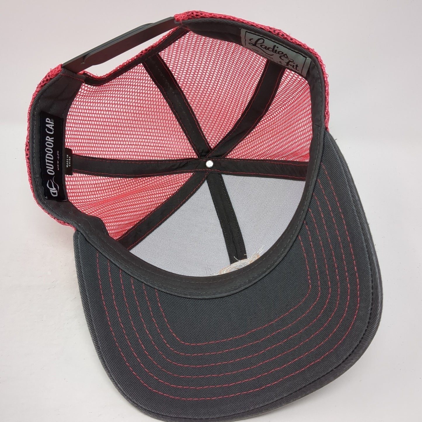 Chicken Dinner Women's Snapback Trucker Hat Multi One Size Mesh Back