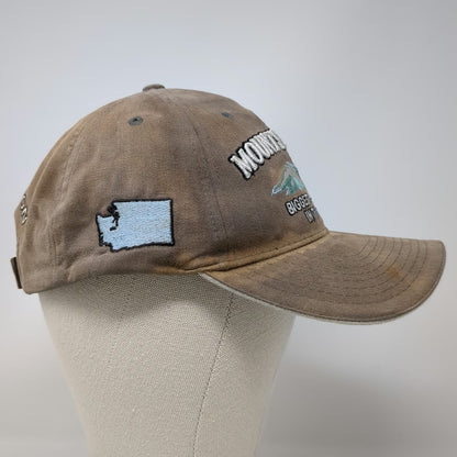 Smith-Western Co. Baseball Cap Gray One Size Mount St Helens Washington Hat Joke