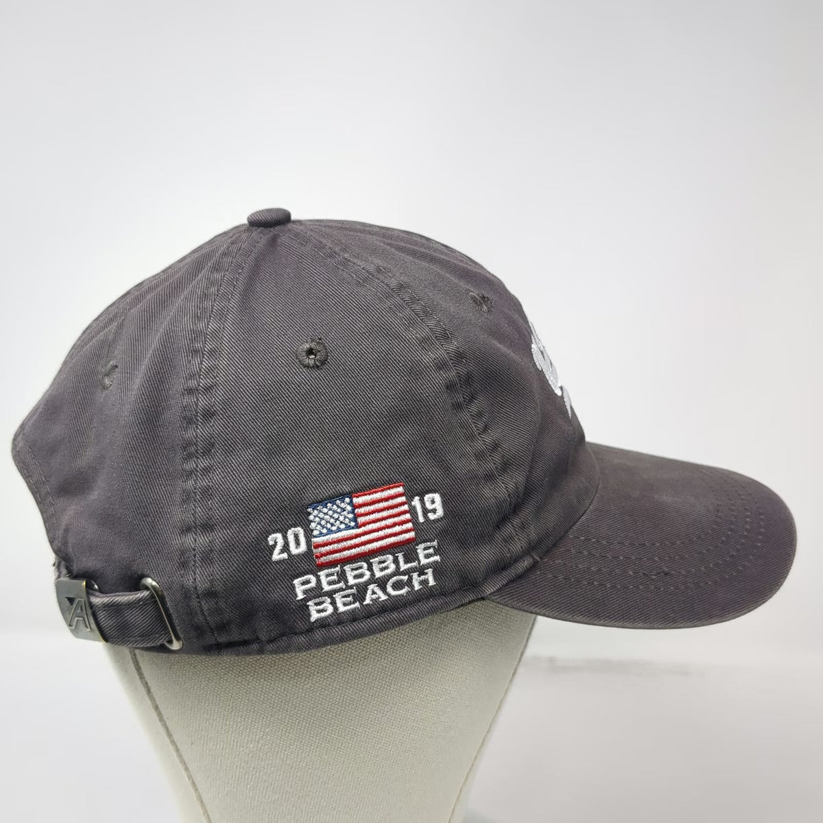 Ahead Baseball Cap Gray One Size US Open 2019 Pebble Beach Golf Hat Tournament