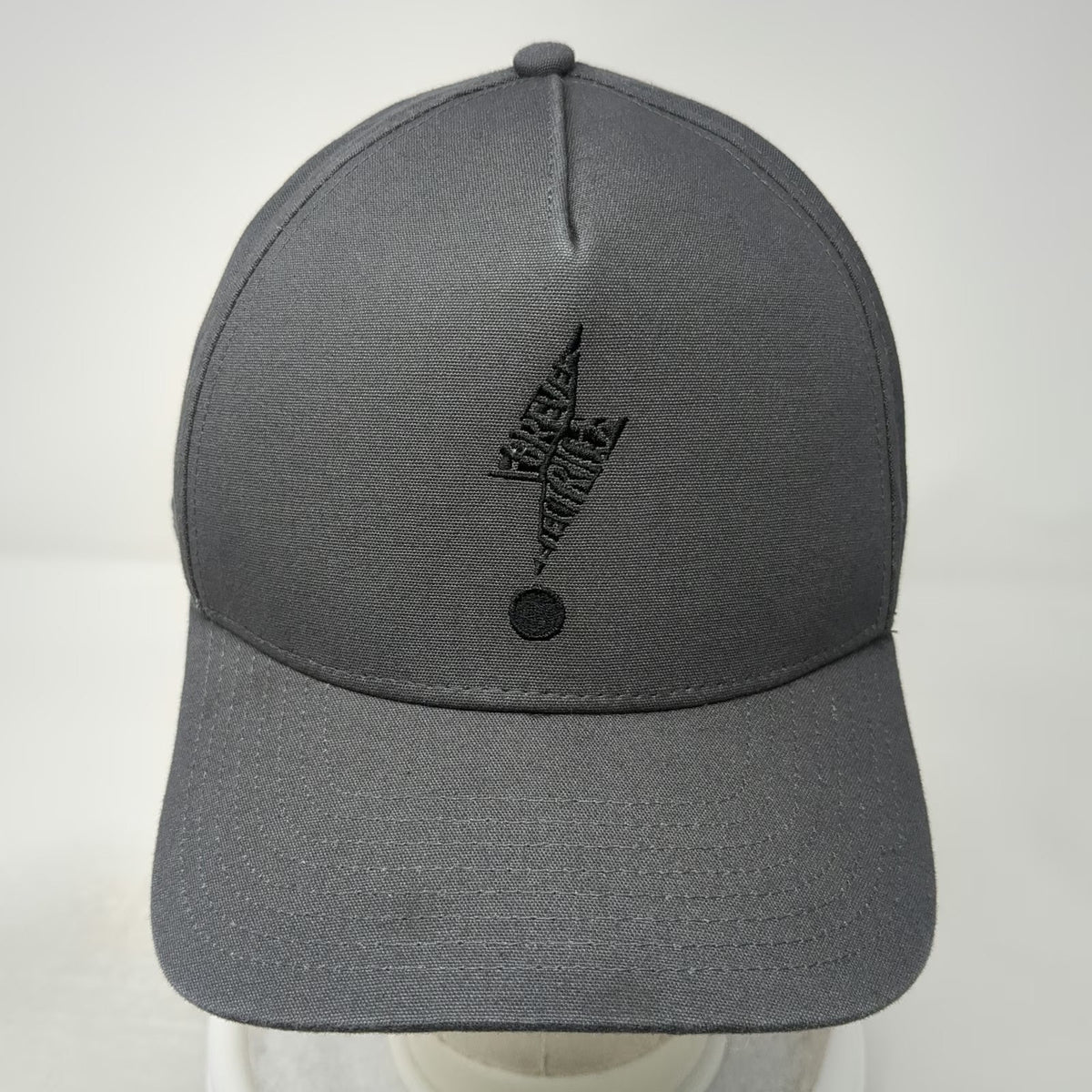 Rivian 5 Panel Gray One Size Organic Cotton Forever Electric Snapback Hat