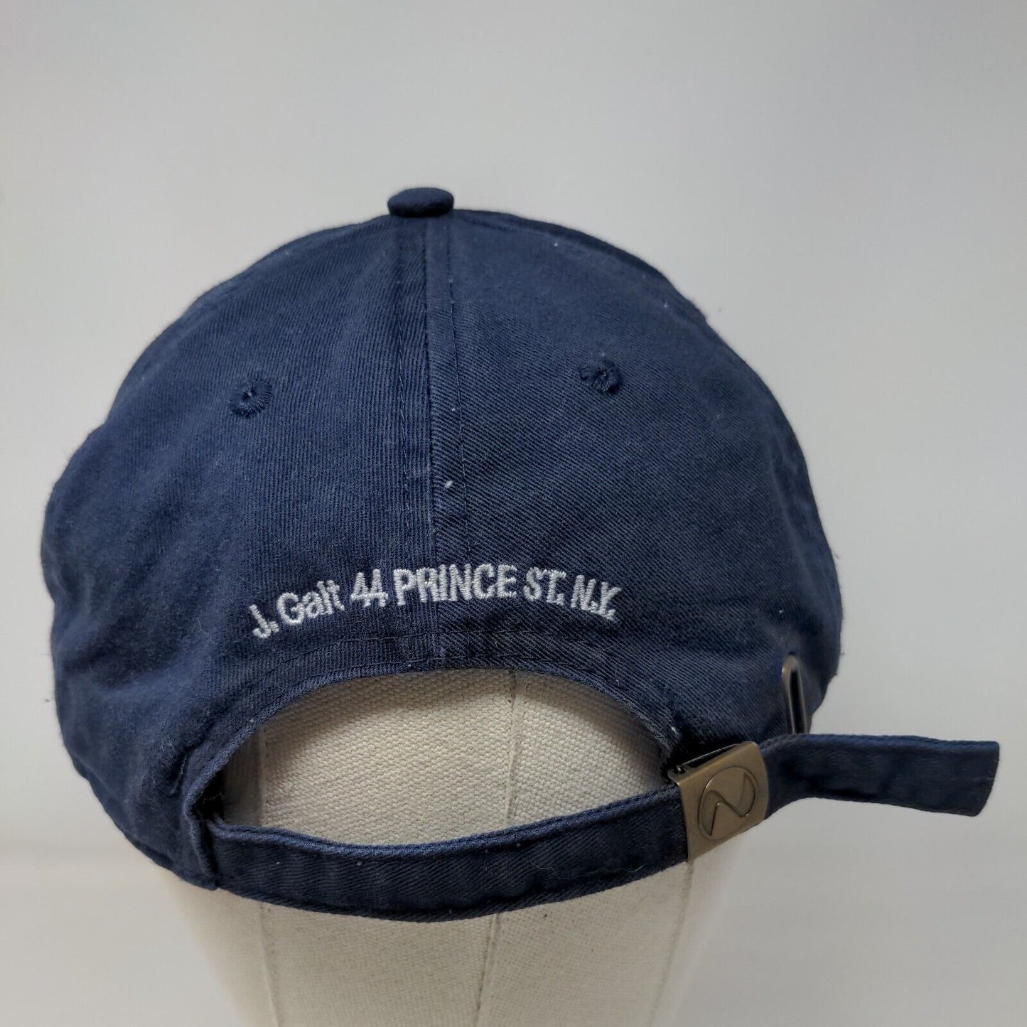 Alien Head Patch Slideback Hat Blue OSFA Adjustable 6 Panel Newhattan