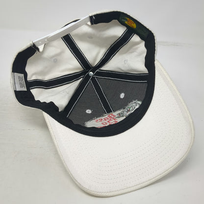 Bass Pro Shops Snapback Hat White One Size Fishing Bass Logo Adjustable Outdoor