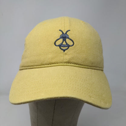 Comfort Colors Men's Slideback Hat Yellow Embroidered Bee Logo