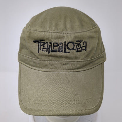 Trailpalooza Slideback Cadet Army Hat Tan One Size Adjustable Econscious