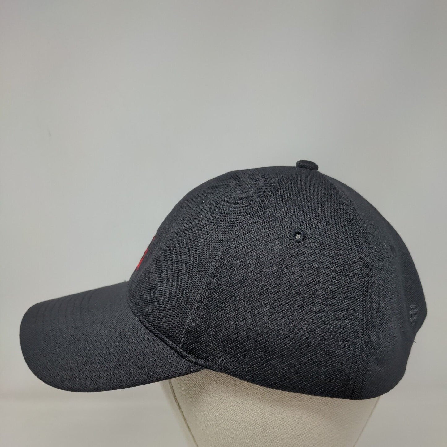 Chick-fil-A Slideback Hat Black One Size Adjustable Embroidered Oobe