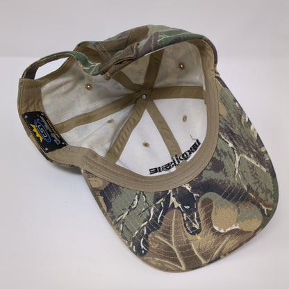 Boise Slideback Hat Camo OSFA Adjustable Embroidered 6 Panel Outdoor