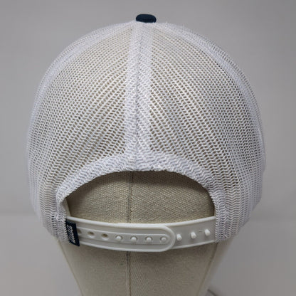 II:II Systems Snapback Trucker Hat Blue One Size Adjustable Mesh Back Zusa Z750