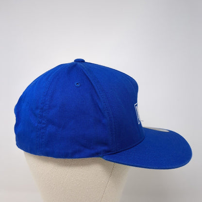 Wtr Pool Snapback Hat Blue One Size Adjustable Embroidered Classics Yupoong