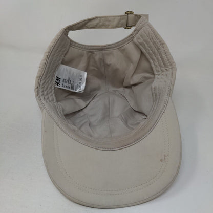 H&M Slideback Hat Tan Size XS/S Adjustable Lightweight Blank