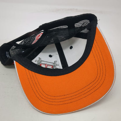 360 Apparel Kenworth Sales Trucker Hat White Orange One Size Mesh Snapback USA