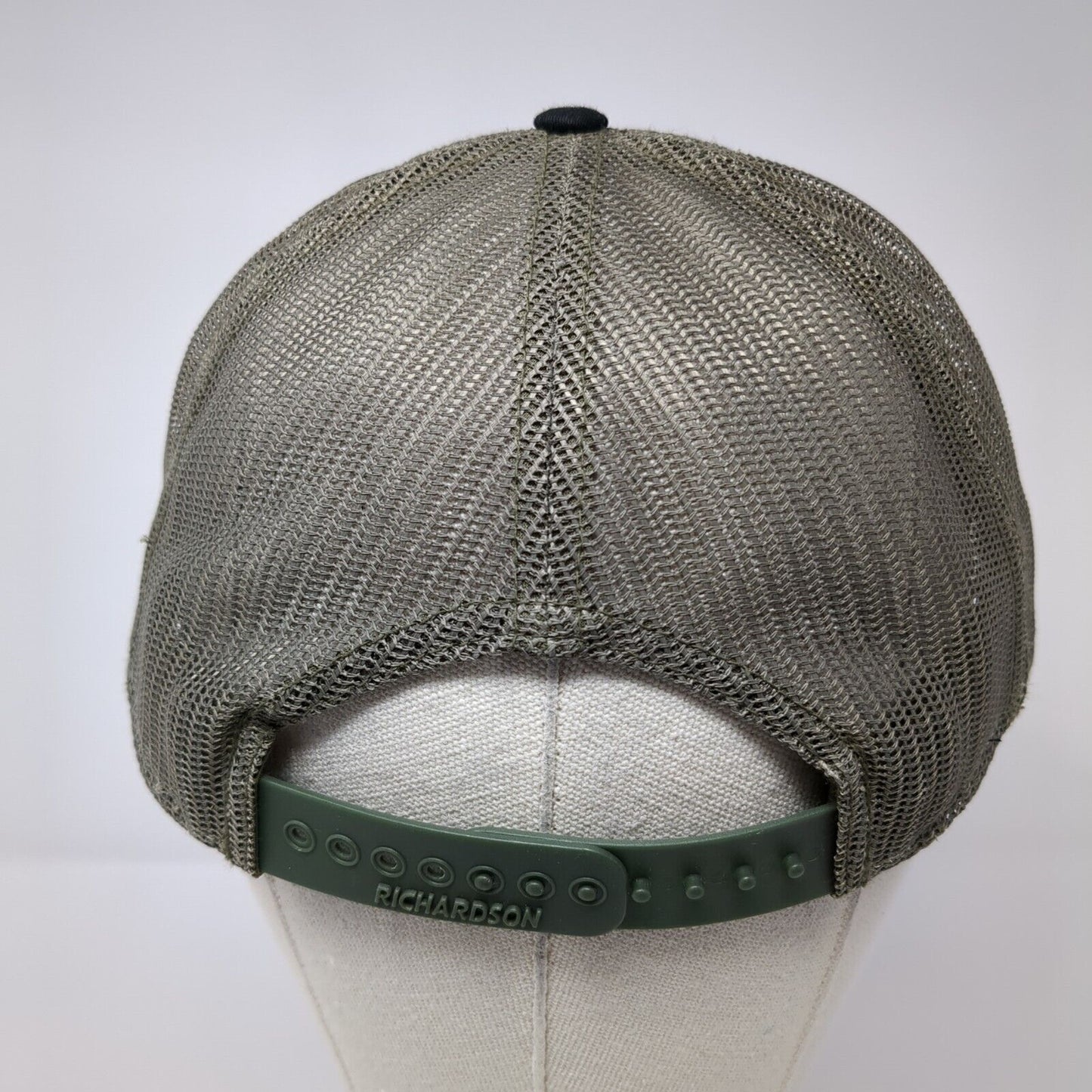 208 Properties Patch Snapback Trucker Hat Multi One Size Mesh Back