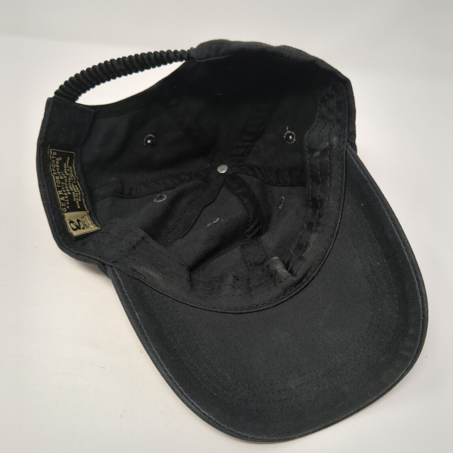 Palm Tree Fitted Hat Black One Size Rhinestone Bling Gear For Sports