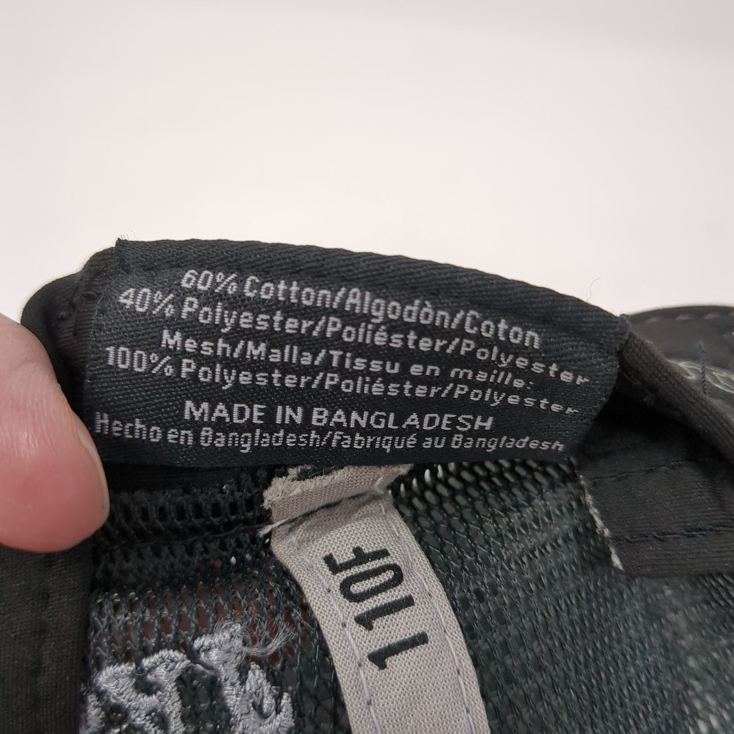 JCSAF Snapback Mesh Back Trucker Hat Gray One Size Pacific Headwear