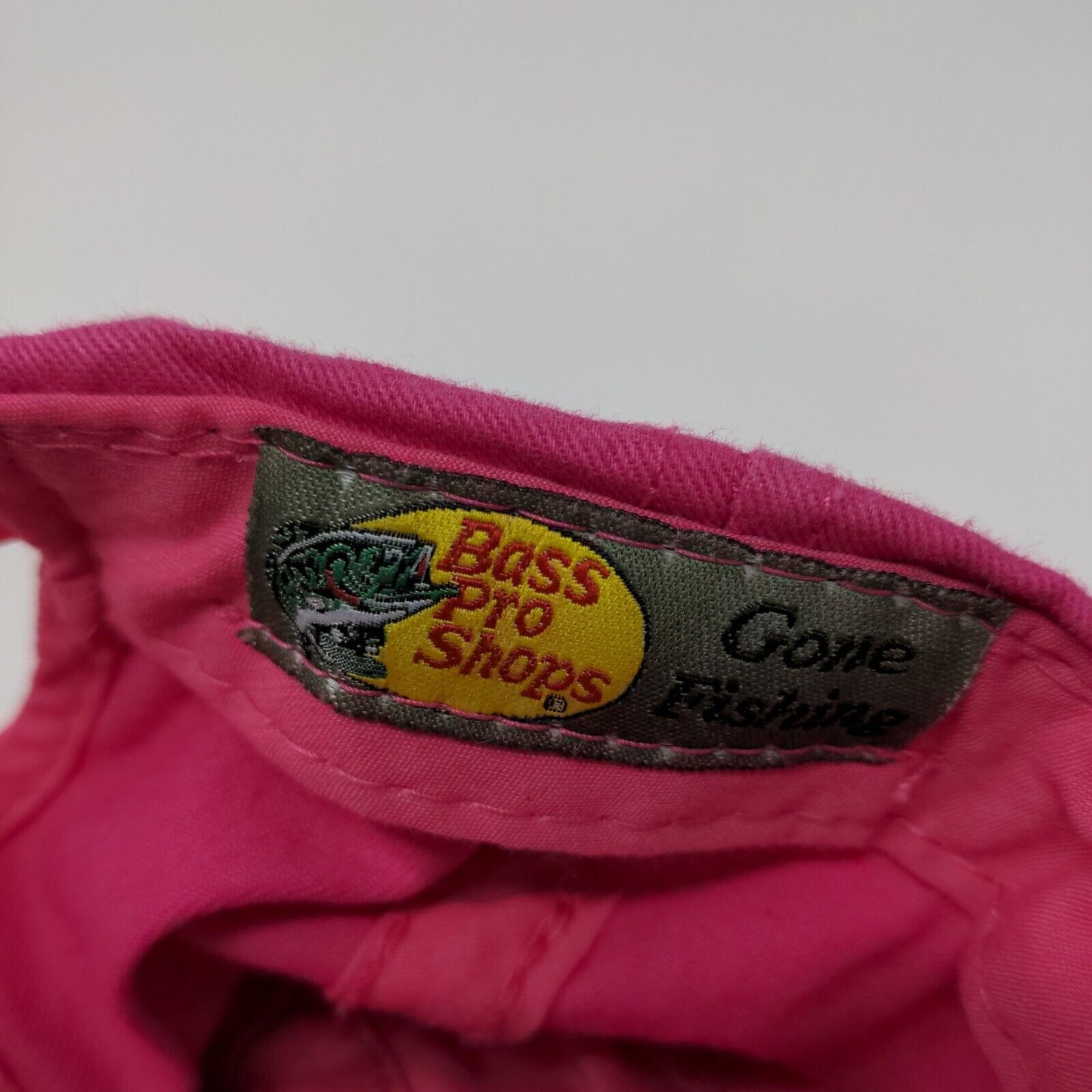 Cabela's Snapback Hat Pink Toddler Solid Bass Pro Shops Gone Fishing