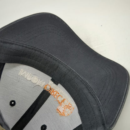 Import Direct Black Baseball Cap One Size OE Replacement Parts Slideback Hat