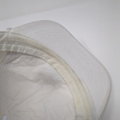 Mickey Mouse Slideback Rope Hat White One Size Adjustable Solid Disney
