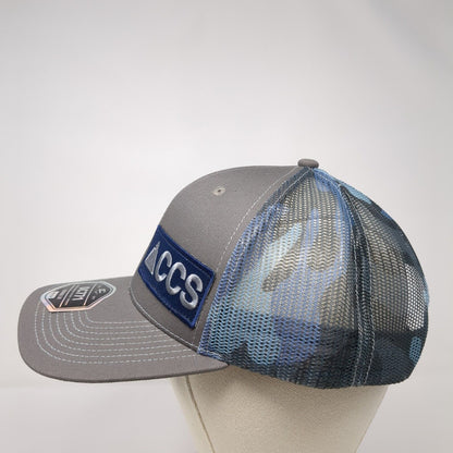 CCS Snapback Mesh Back Trucker Hat Camo One Size Outdoor Cap 6 Panel