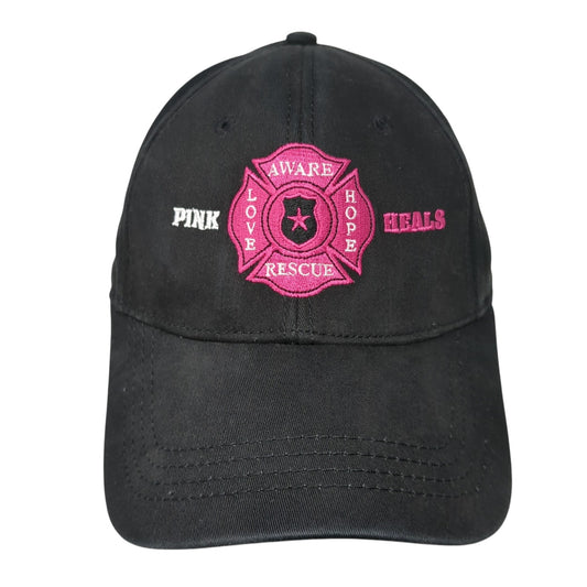 Pink Heals Aware Love Hope Rescue Fitted Baseball Cap Black XL Cap America Golf