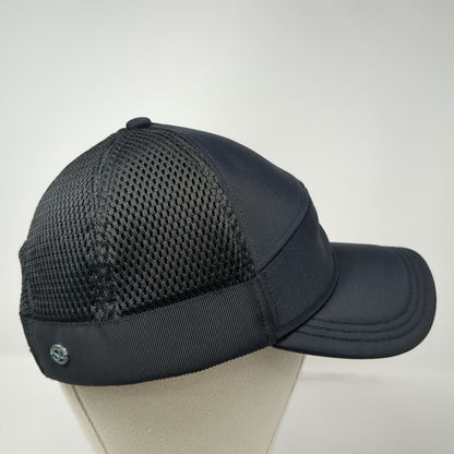 Lululemon Trucker Hat Black OSFM Snapback Mesh Back Running Athletic Training