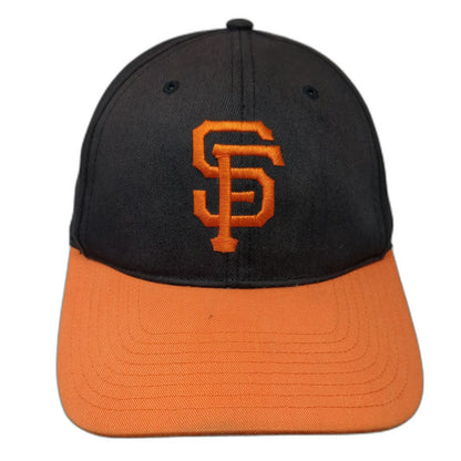 '47 Brand San Francisco Giants MLB Snapback Hat Black Orange One Size OSFM Logo