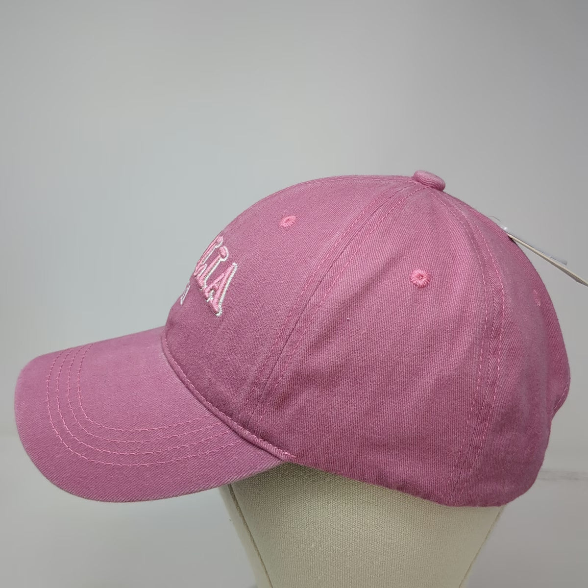 Tonny Fashion Baseball Cap Pink One Size Italia 1861 Embroidered Cotton Flag hat