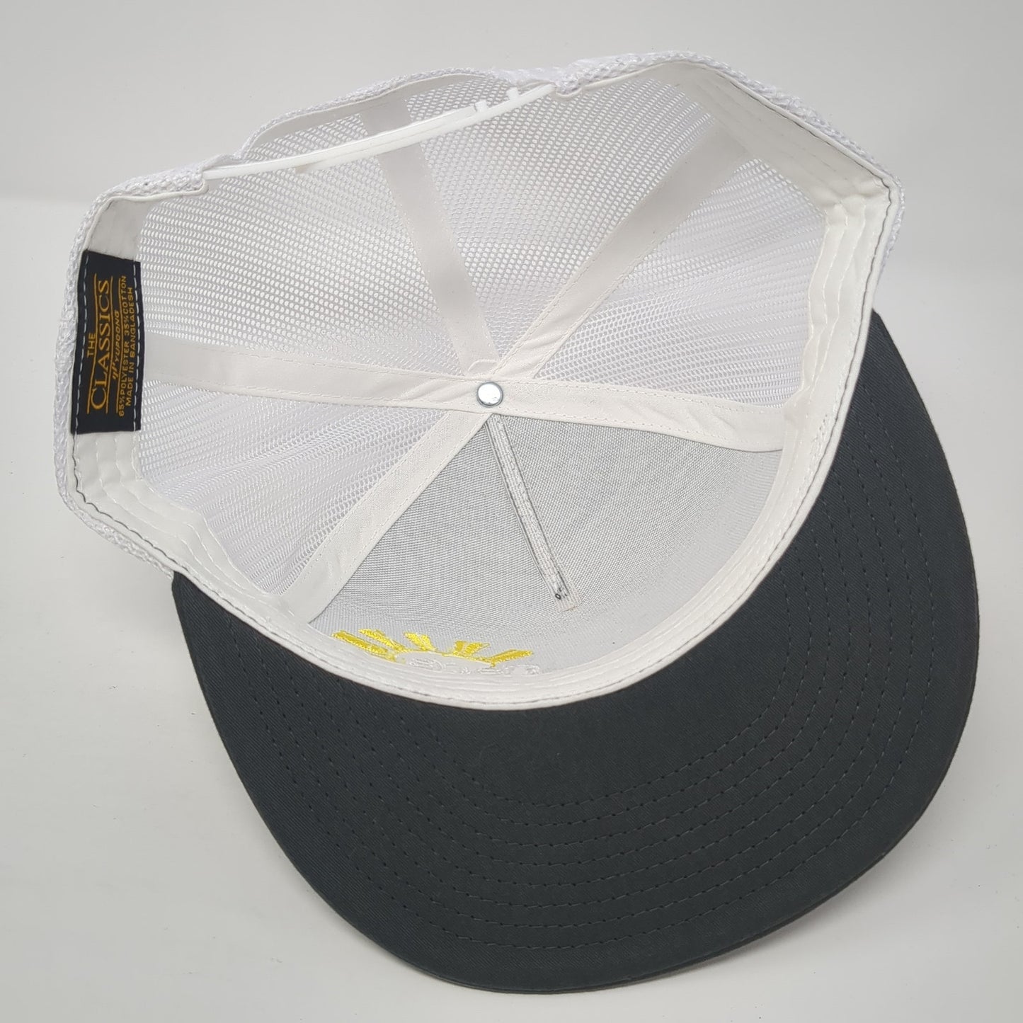 Rays For Rare Trucker Hat Gray One Size Adjustable Embroidered Mesh Back Yupoong