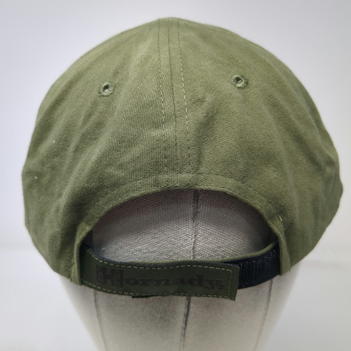 Hornady Baseball Cap Green OSFM Strapback Embroidered Logo Ammunition Ammo Hat