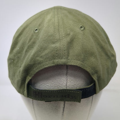 Hornady Baseball Cap Green OSFM Strapback Embroidered Logo Ammunition Ammo Hat