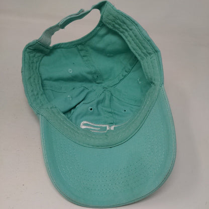 Ocean Surfari St. Thomas USVI Strapback Hat Blue One Size Embroidered