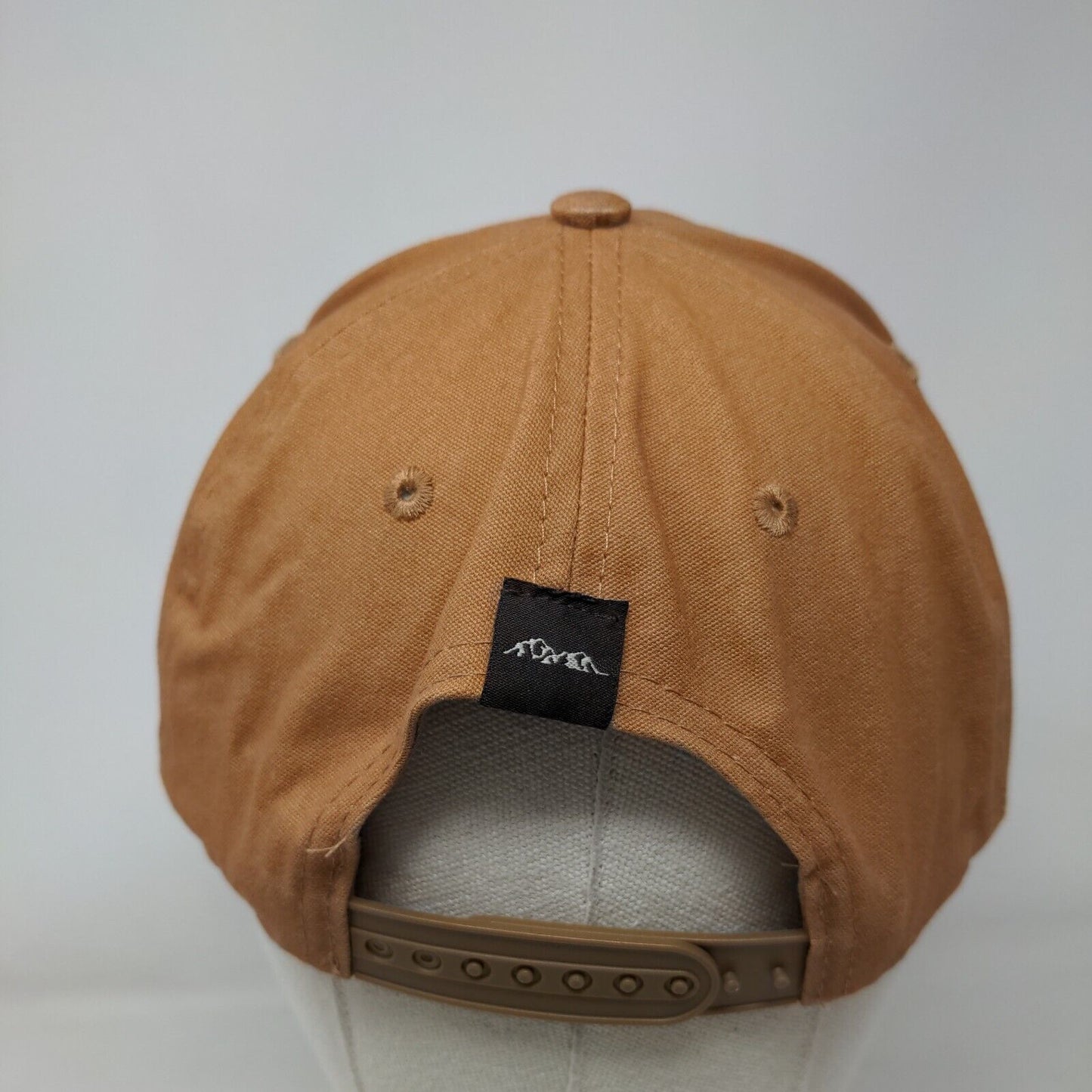 Mountain Land Supply Company Est. 1974 Snapback Hat Brown One Size Adjustable