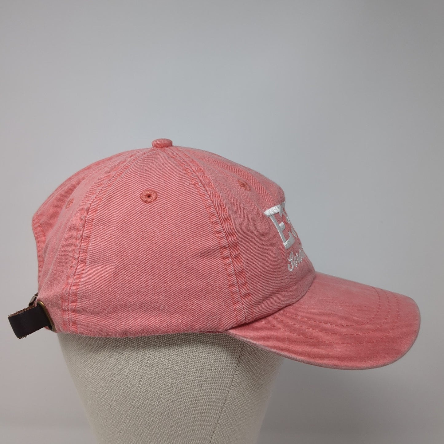 ESU Sorority Life Slideback Baseball Cap Pink One Size Adjustable 6 Panel Adams