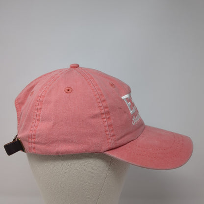 ESU Sorority Life Slideback Baseball Cap Pink One Size Adjustable 6 Panel Adams