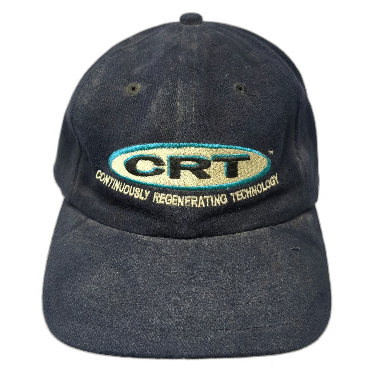Bullet Line Baseball Cap Blue One Size Johnson Matthey JM CRT Logo Slideback Hat