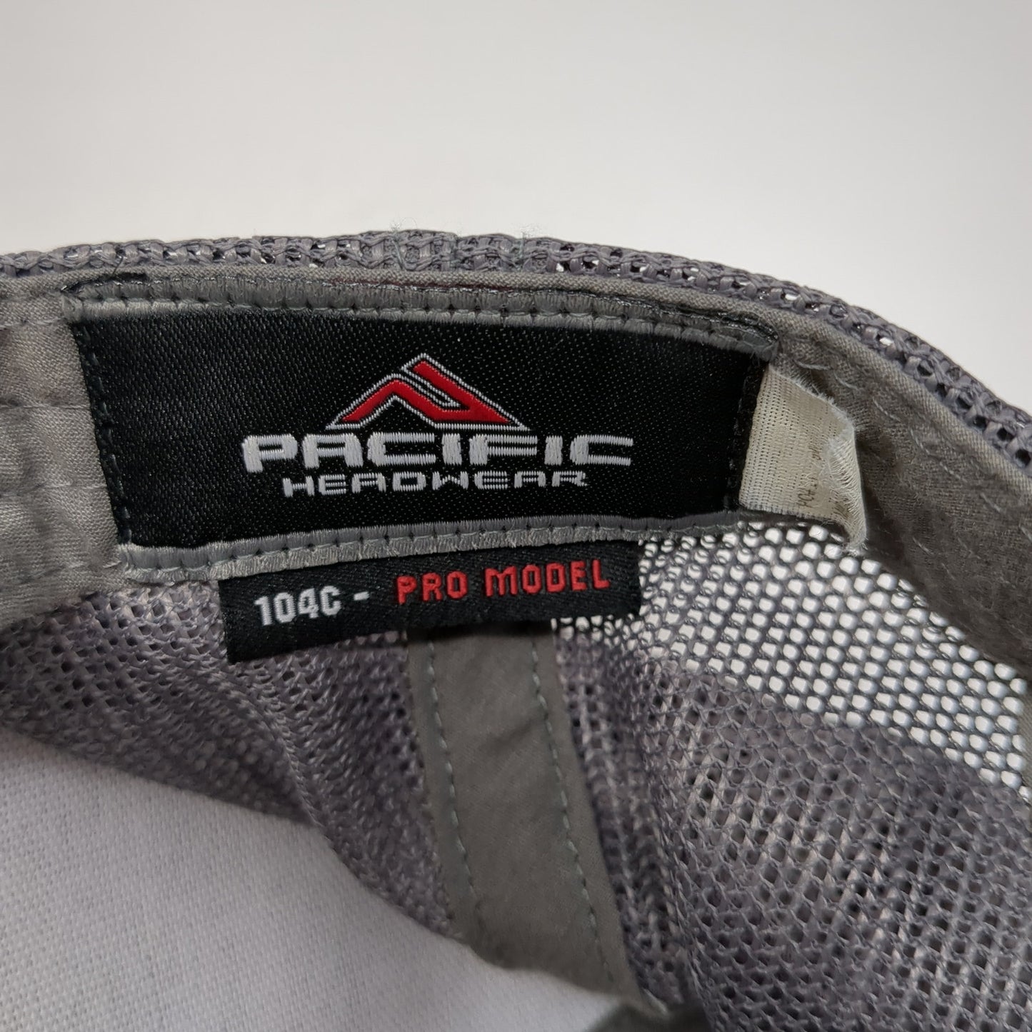 JMAC Resources Inc Snapback Trucker Hat Black One Size Mesh Pacific Headwear