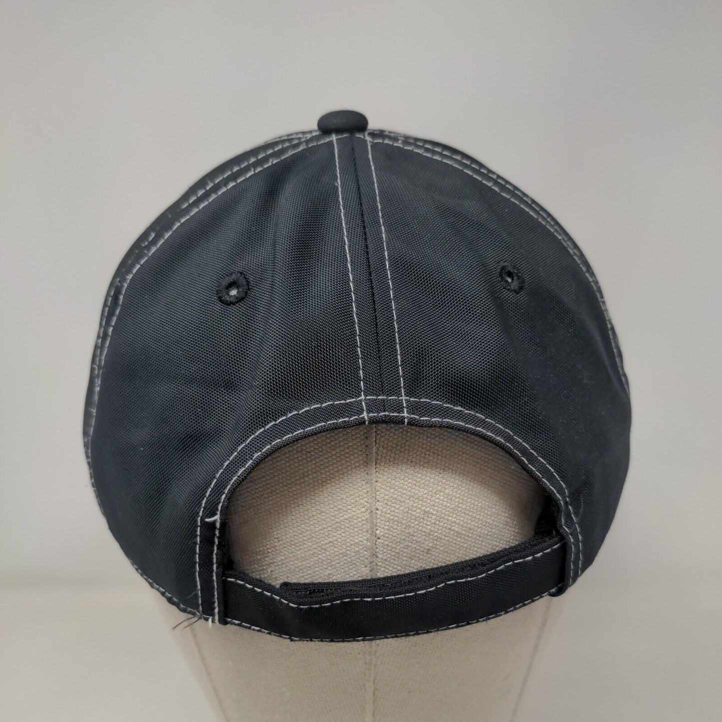 Nike Heritage 86 Strapback Hat Black OSFM Embroidered Swoosh Dri-Fit