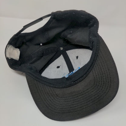 Coffman Specialties Inc Snapback Hat Black One Size Solid Embroidered