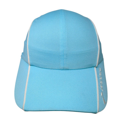 Brooks Strapback 5 Panel Cap Blue One Size Adjustable Embroidered Polyester
