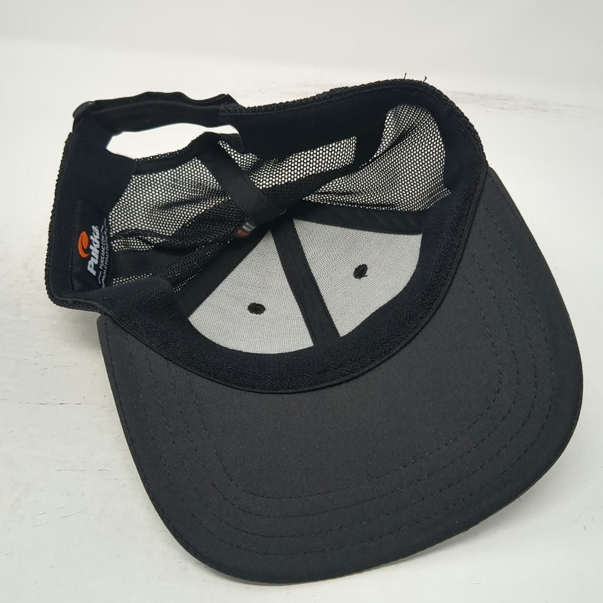 Pukka Albertsons Boise Open Chevron Golf 35 Black One Size Baseball Cap Hat