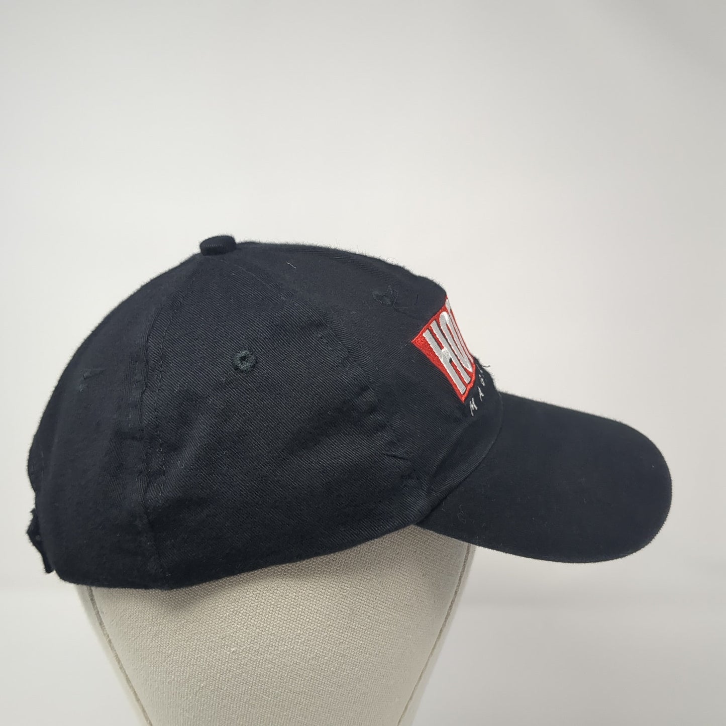 Hot Rod Magazine Strapback Hat Black One Size Adjustable Embroidered