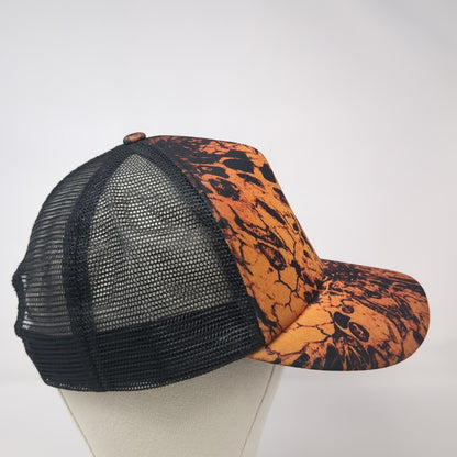 PRYM1 Camo Trucker Hat Multicolor One Size Adjustable Mesh Back 6 Panel Pugs