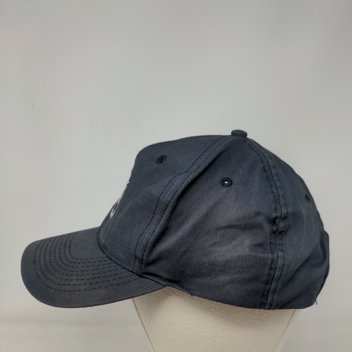 Lunsford Air Consulting Inc. Snapback Hat Blue One Size Embroidered 6 Panel