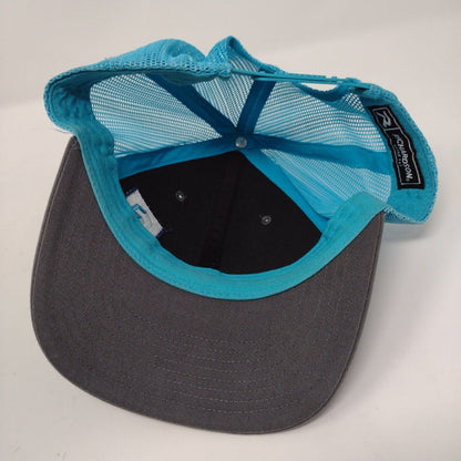 Richardson Snapback Mesh Back Trucker Hat Multi OSFA Embroidered Logo