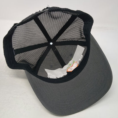 Richardson Trucker Hat Gray One Size Mesh Back Snapback New Jersey Foodbank