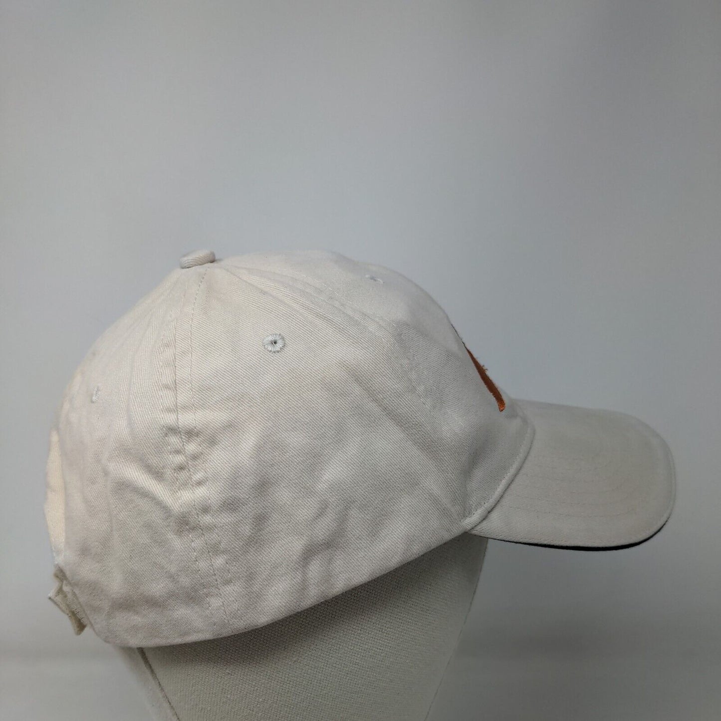 Dillon & Company Strapback Hat Cream One Size Adjustable Bayside