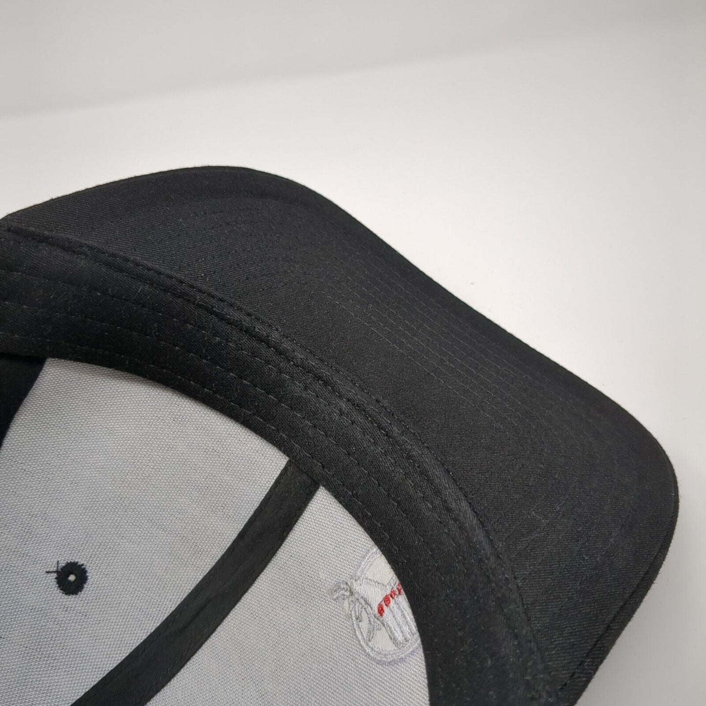 DOA Est 2008 Snapback Trucker Hat Black One Size Adjustable Mesh Back 6 Panel