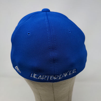 Pacific Headwear Men's Fitted Hat Blue Size L/XL Embroidered Heartbreaker Logo